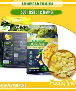 Sầu riêng sấy thăng hoa 6RI đặc sản Vĩnh Long (Túi 50g) Sầu riêng sấy thăng hoa 6RI đặc sản Vĩnh Long (Túi 50g)