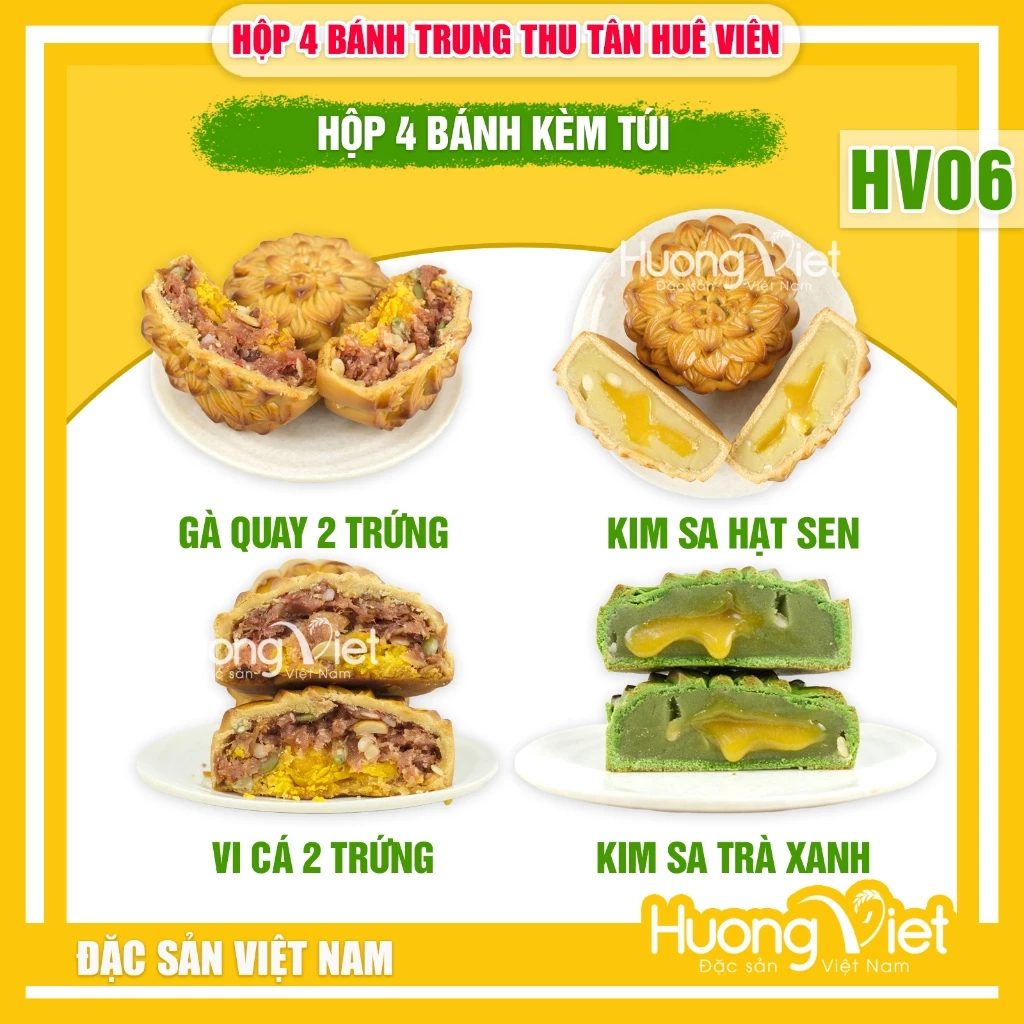 Hộp Quà Trung Thu HV06 Hộp Quà Trung Thu HV06