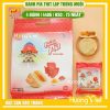 Bánh pía mặn thịt lạp trứng muối Tân Huê Viên 440g (Túi 4 bánh)