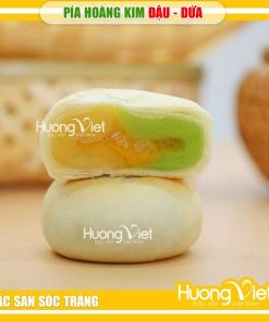 Bánh pía hoàng kim Đậu - Dứa Tân Huê Viên (480g, 12 Bánh)