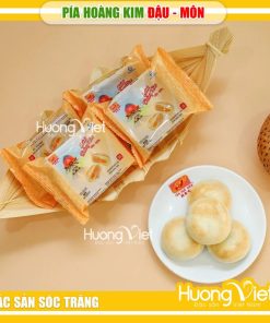 Bánh pía hoàng kim Đậu - Môn Tân Huê Viên (480g, 12 Bánh)