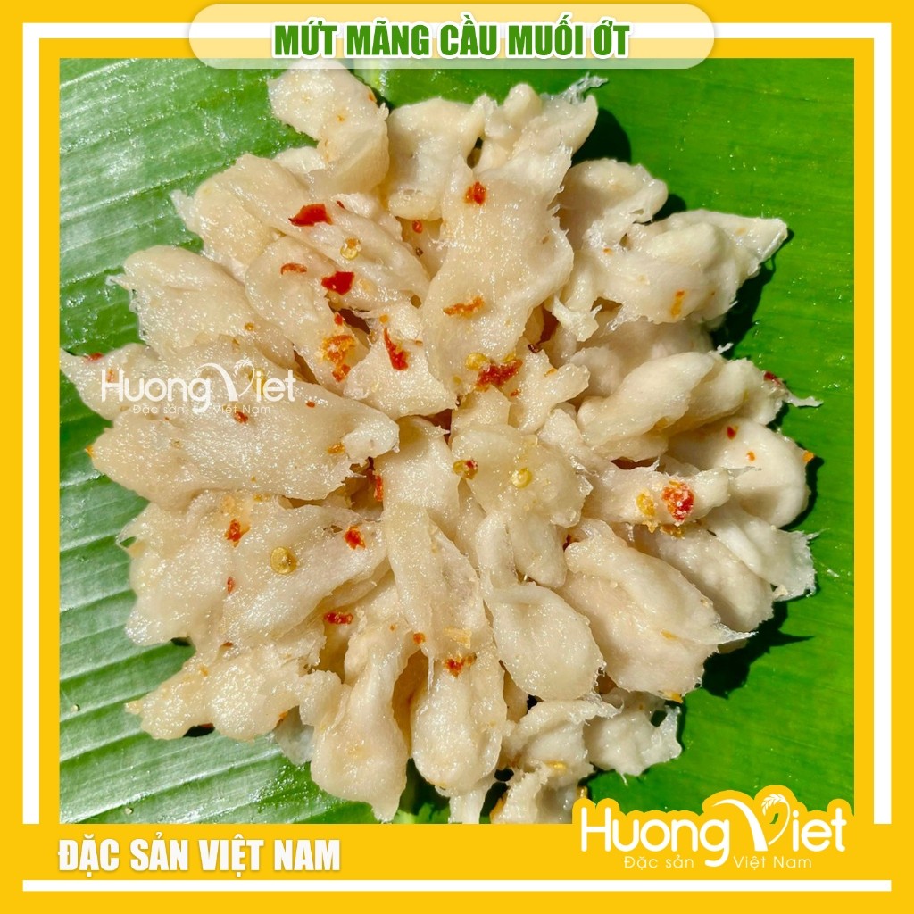 Mãng cầu xiêm sấy muối ớt 123Farm (Túi 270g) – Vị cay mặn