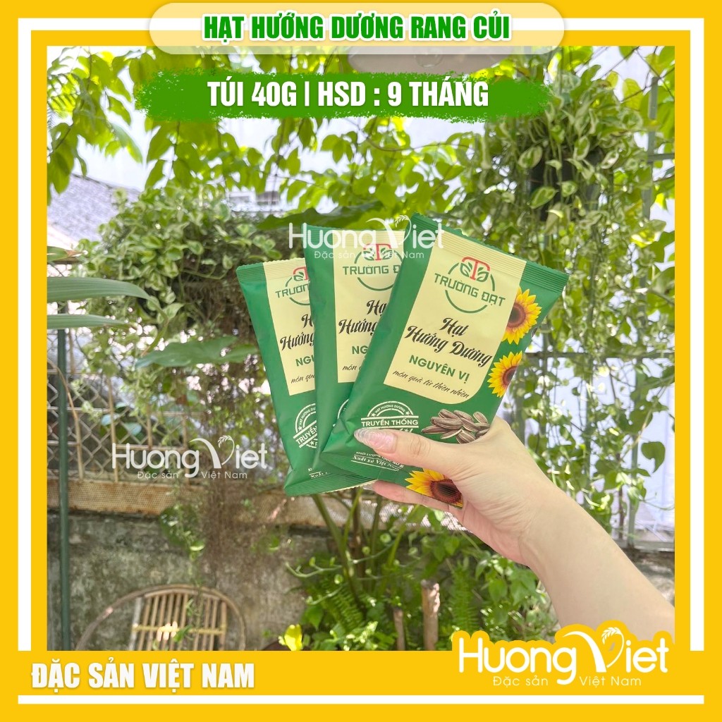 Hạt hướng dương vị dừa Trường Đạt (500g) - Túi zip lớn tiết kiệm Hạt hướng dương vị dừa Trường Đạt (500g) - Túi zip lớn tiết kiệm