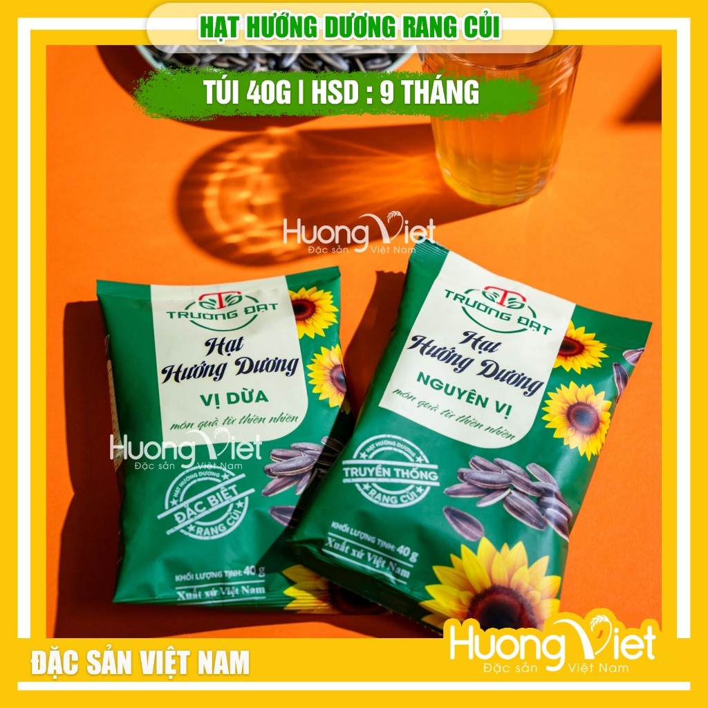 Hạt hướng dương nguyên vị truyền thống Trường Đạt - Túi 40g