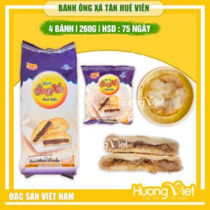 Bánh ông xã Tân Huê Viên túi 4 cái (260g) - Nhân mặn thơm bùi