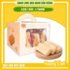 Bánh Love đậu xanh sầu riêng trứng muối (Hộp 432g/24 bánh)