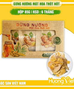 Gừng nướng mật hoa thốt nốt 123 Farm (Hộp 85g) Gừng nướng mật hoa thốt nốt 123 Farm (Hộp 85g)