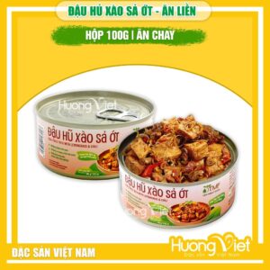 Đậu hũ xào sả ớt chay Tâm Minh Foods 100g