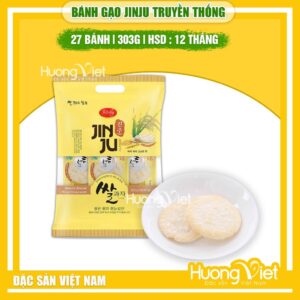 Bánh gạo Jinju vị ngọt truyền thống Richy (Túi 303g)