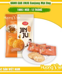Bánh gạo Jinju mật ong Richy (Túi 100g)