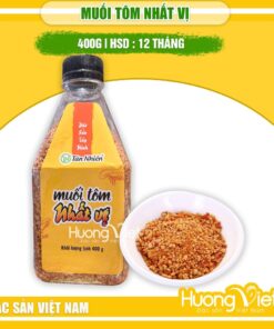 Muối tôm Tây Ninh chấm trái cây Nhất Vị - Hũ lớn 400g