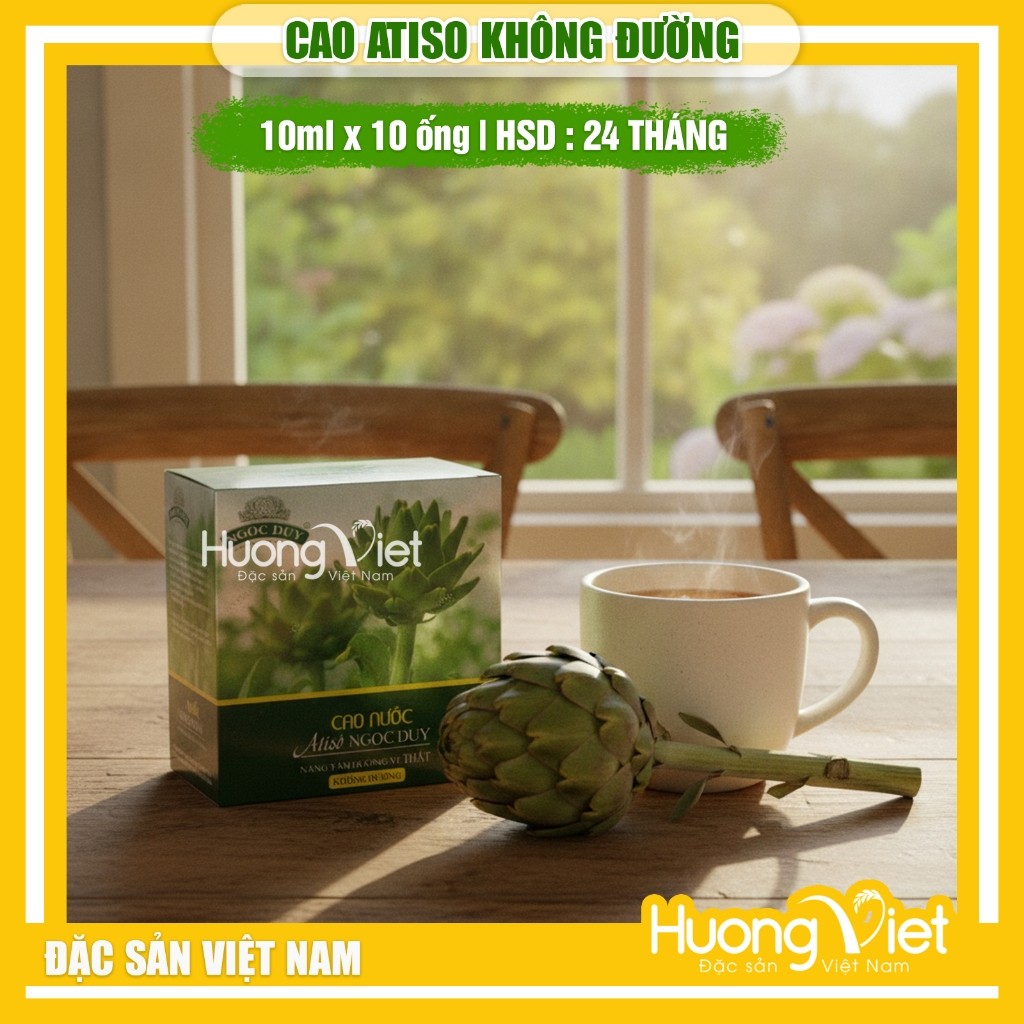 Cao Atiso không đường Ngọc Duy dạng ống (10 Ống x 10ml)