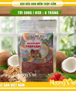 Kẹo dừa non vị Thập Cẩm Quê Dừa Vĩnh Long - Túi 500g