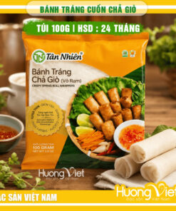 Bánh tráng cuốn nem chả giò Tân Nhiên (Túi 100g)