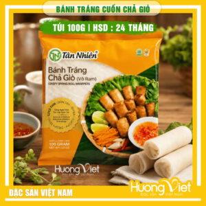Bánh tráng cuốn nem chả giò Tân Nhiên (Túi 100g)