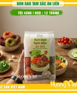 Bún gạo chay Tam Sắc ăn liền Tâm Minh Foods (450g)