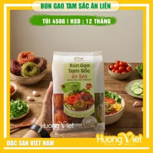 Bún gạo chay Tam Sắc ăn liền Tâm Minh Foods (450g)