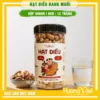 Hạt điều nguyên vỏ lụa rang muối Vigonuts - Hũ 500g