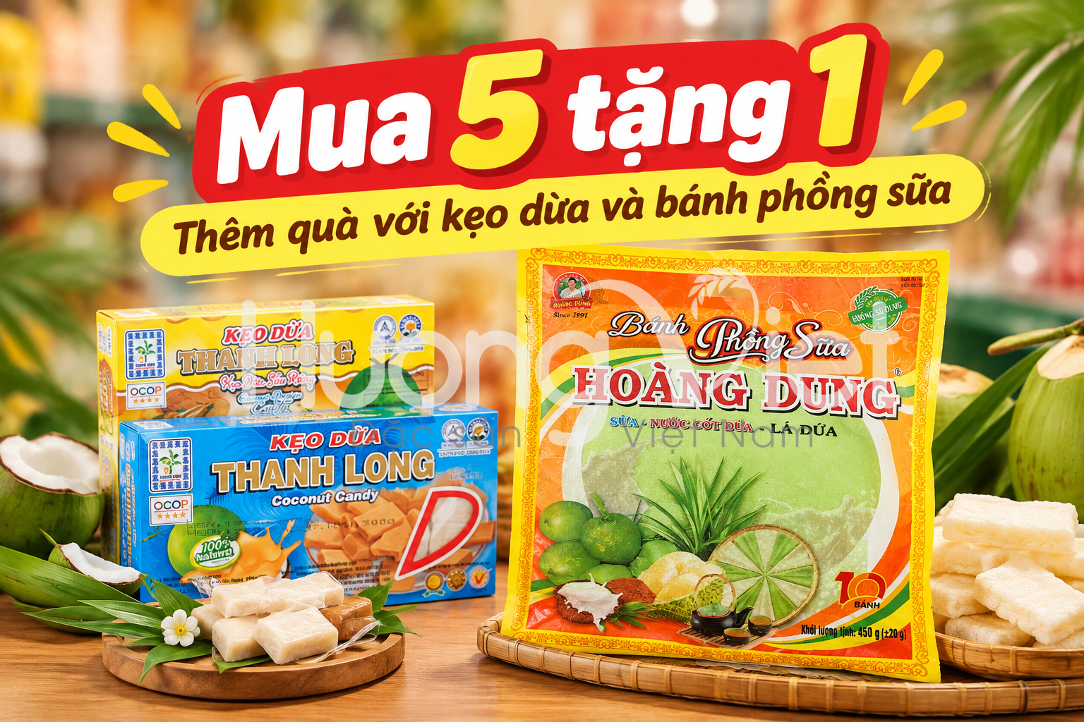 Đây đều là những món đặc sản quen thuộc. Có thể dùng để thưởng thức tại nhà hoặc kết hợp cùng các sản phẩm khác trong giỏ quà đặc sản Việt Nam.